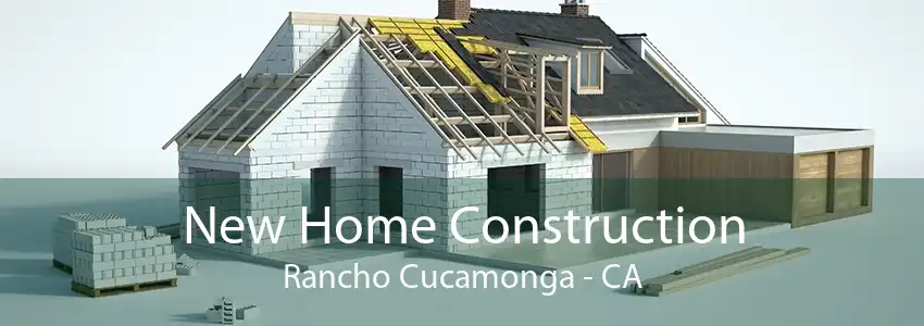 New Home Construction Rancho Cucamonga - CA