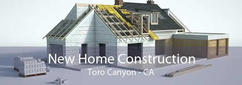 New Home Construction Toro Canyon - CA